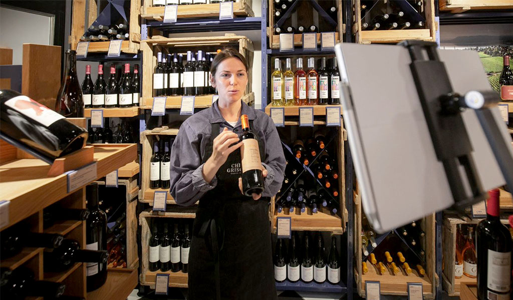 Online-Videoberatung: Die Weinhandlung virtuell besuchen. Produkte live und in Echtzeit sehen.