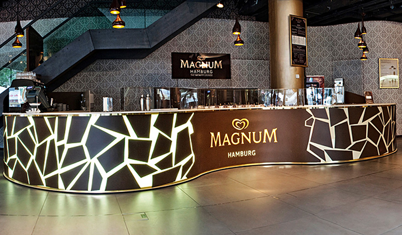 Pop-up-Infinity Lounge von Magnum in Hamburg | Foto: Magnum
