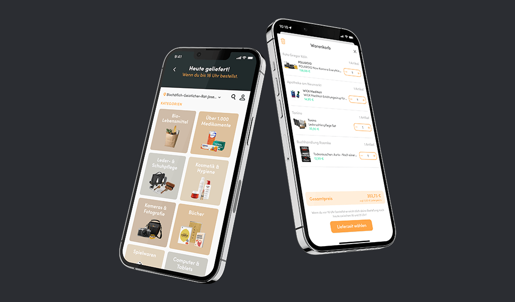 Die Shopping-App für den lokalen Handel