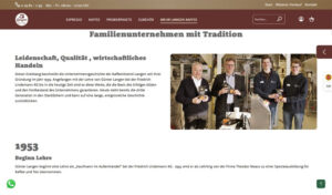Kaffee Langen - Tradition digital gelebt | Händlerlösung | Mittelstand-Digital Zentrum Bau, Tourismus und Handel