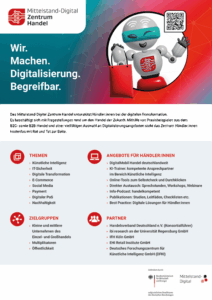 Two Pager Factsheet | A4 | CMYK | Mittelstand-Digital Zentrum Handel & BMWE