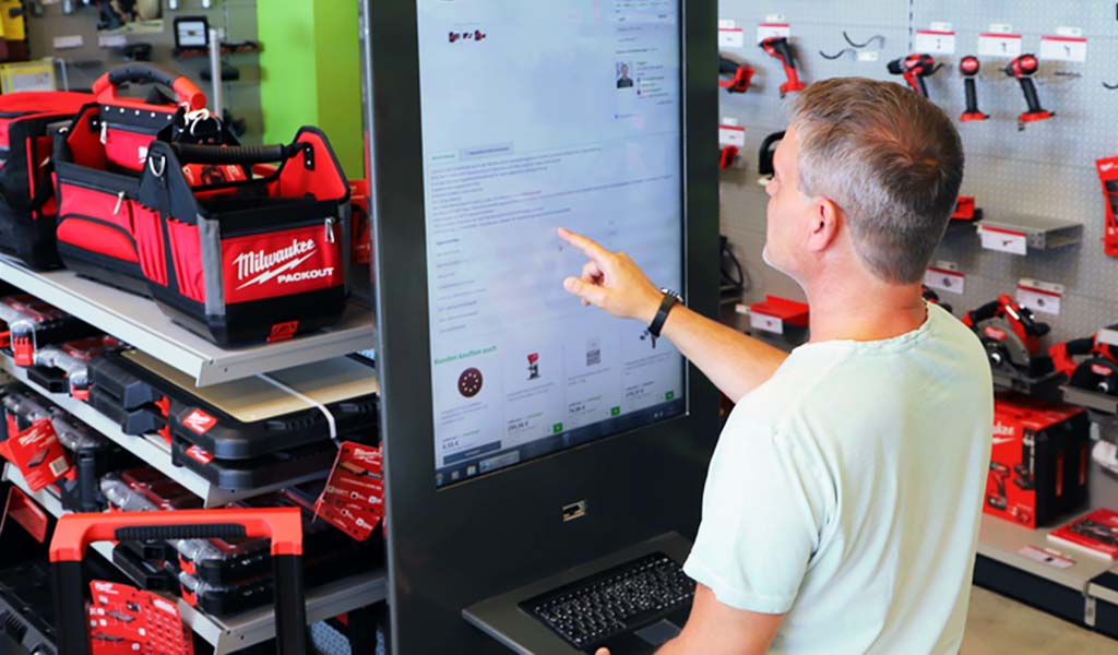 Händlerlösung | Reidl mit Selbstbedienungsterminals