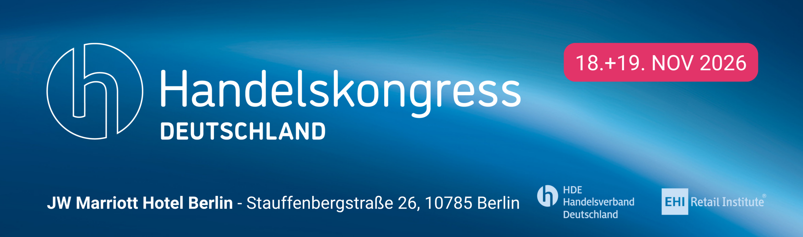 © Handelskongress Deutschland 2026 im JW Marriott Berlin