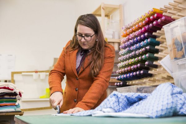 Windelmanufaktur in Dresden, Geschäftsführerin Stephanie Oppitz